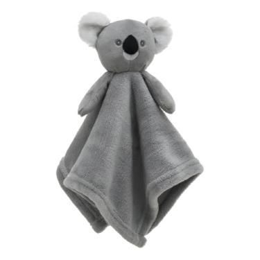 Imagem de Naninha Bebê Loani Coala Pipoquinha Soft com Prendedor Cinza