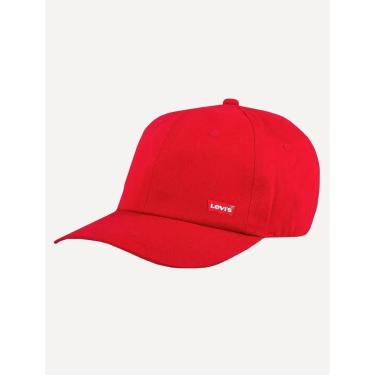 Imagem de Boné Levis Curved Visor New Batwing Cap Vermelho-Masculino