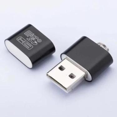 Imagem de Leitor De Cartão Micro SD USB Universal Com Slot TF Para Pen Drive Par