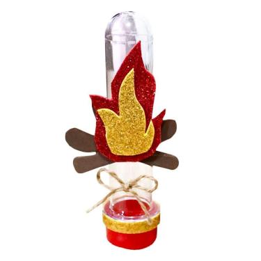 Imagem de Tubete Decorado Festa Junina Fogueira - Extra Festas