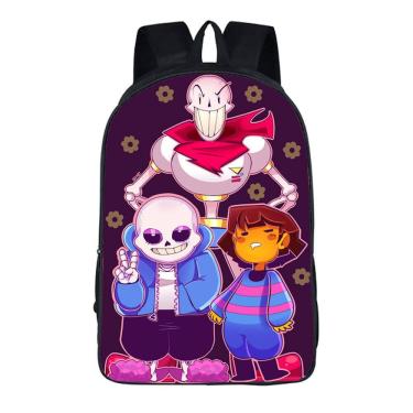 Imagem de Mochila escolar Undertales Papyrus para crianças