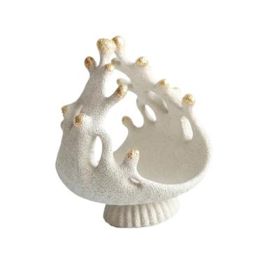 Imagem de predolo Bandeja/Prato para Perfume Coquette, Adereços Decorativos Nórdicos em Resina para Casa, Prato para Chaves, Relógio, Perfume, Mesa de Hotel, 21.5 X 27 Cm