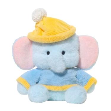 Imagem de Elefante de pelúcia | Almofadas fofas e macias para decoração de quarto – Brinquedo de pelúcia macia para crianças, para meninos e meninas, colecionadores, Natal, aniversário, casa, escritório