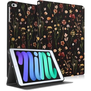 Imagem de Wazzasoft Capa para iPad Mini 5th 2019/Mini 4th 2016 – Capa feminina e inteligente (despertar/hibernar automaticamente) com suporte de lápis embutido para tablet Apple, capa protetora de TPU macio