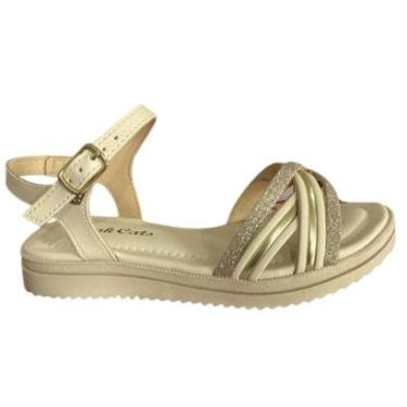 Imagem de Sandalia Pink Cats Tiras Brilho Flatform-Feminino