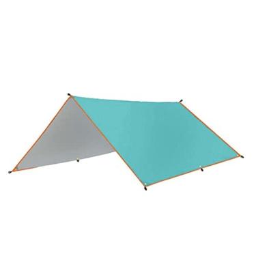 Imagem de Toldo de lona impermeável para abrigo de sol de praia toldo de jardim ultraleve toldo de acampamento ao ar livre (cor: 300 x 400 cm)