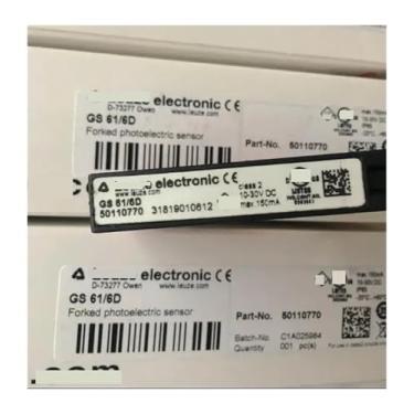 Imagem de Sensor fotoelétrico de garfo, GS 61/6D 50110770