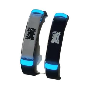 Imagem de Conjunto De Pulseiras De Casal Dinossauro Luminoso Presentes Exquisito