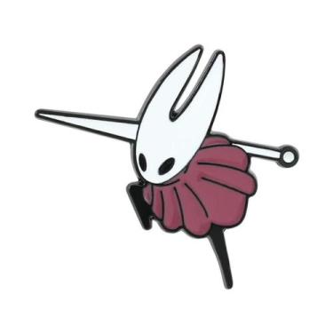 Imagem de Broches De Metal Em Forma De Personagens De Cartoon Hollow Knight, Joi