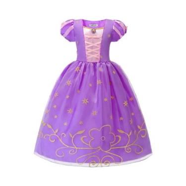 Imagem de Vestido De Princesa Elsa E Anna Para Meninas, Fantasia De Natal Cospla
