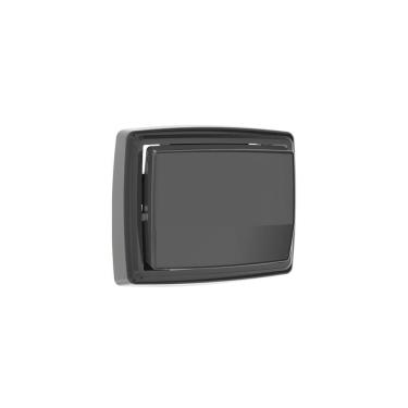 Imagem de Acabamento Completo De Abs Para Válvula De Descarga Hydra Censi Preto