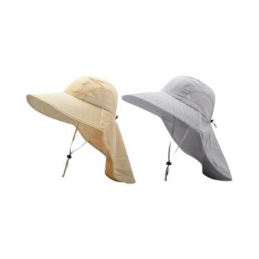 Imagem de Chapéu De Pescador Impermeável De Verão Com Proteção Solar Para Ativid