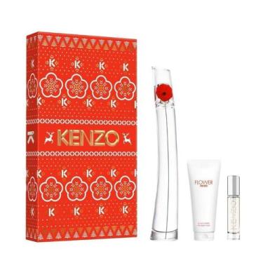 Imagem de Kenzo Flower By Kenzo Edp 100Ml + Bl 75Ml + Ts 10Ml