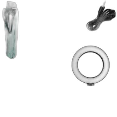 Imagem de Kit Youtuber Microfone Lapela Tripé Celular Ring Light Anel