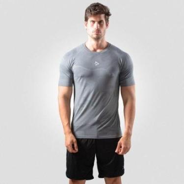 Imagem de Camiseta Apex Dry Middle Lupus Sem costura Alpha Co-Masculino