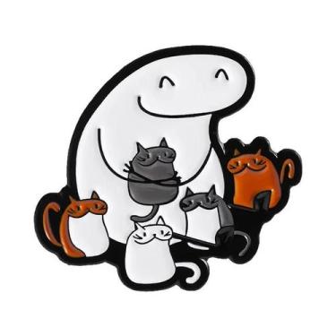 Imagem de Pins De Esmalte, Broches E Crachás De Lapela Com Desenho Animado Anime