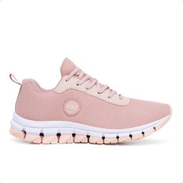 Imagem de Tênis Feminino Esportivo Leve Confortável Antiderrapante Academia Caminhada Corrida Dia a Dia-Feminino