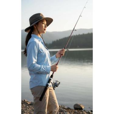 Imagem de Vara Pesca Tamba 2,10m 80Lb Pesada Molinete Resistente - Congratulatio