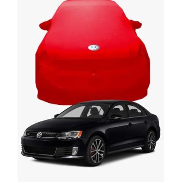 Imagem de Capa de Carro Volkswagen Jetta Sedan Tecido  Lycra Premium - Cadilhe C