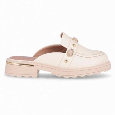 Imagem de Mule Piccadilly Maxi 735041 Feminino - Off White-Feminino