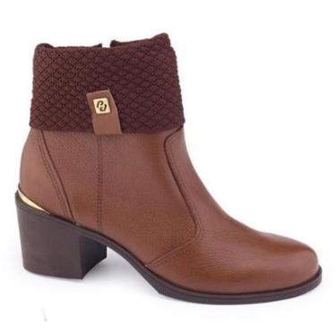 Imagem de Bota Pegada Fem couro Burnished 280305 forrada pelo polaina-Feminino