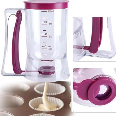 Imagem de Dispenser de Massas para Cupcakes e Panquecas Copo Dosador Cozinha Prá