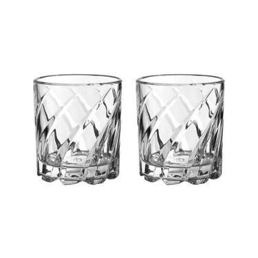 Imagem de Copo Baixo De Vidro Deli Glass Para Whisky 280 ml Home & CO 2 Peças