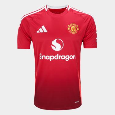 Imagem de Camisa Manchester United Home 24/25 s/n Torcedor Adidas Masculina-Masculino
