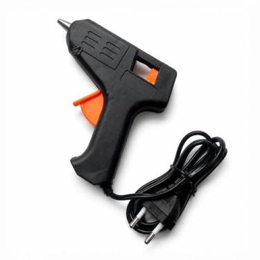 Imagem de Pistola Aplicadora de Cola Quente Bivolt 20W para Papel Madeira e Plás