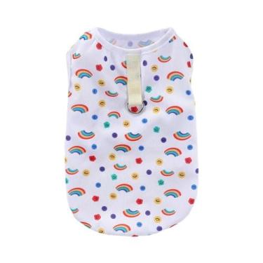 Imagem de Colete Refrescante De Verão Para Pets: Roupa Macia De Desenho Animado 