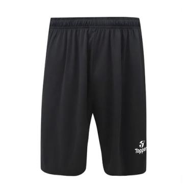 Imagem de Calção Infantil Topper New Futebol Shorts Esportivo, Preto, 14