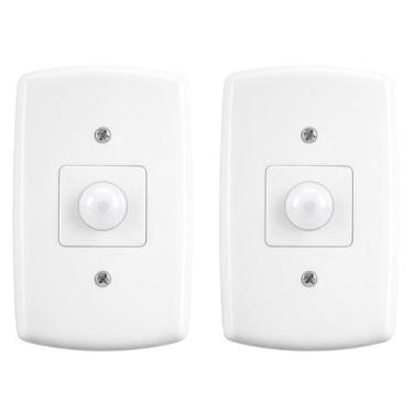 Imagem de 2 Sensor de Presença de Parede Embutir 42 MPE-20 Bivolt - MarGirius