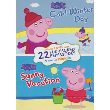 Imagem de Peppa Pig - Cold Winter Day / Sunny Vacation [Interactive DVD]