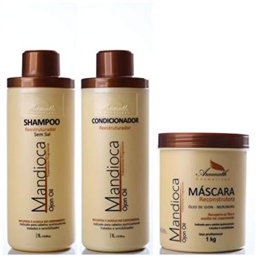 Imagem de Kit Aramath Restruturador de Mandioca 1000ml