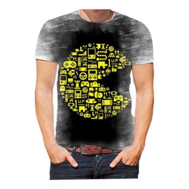 Imagem de Camisa Camiseta Pac-Man Jogos Video Game Fliperama Hd 01 - Estilo Krak