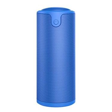 Imagem de HIOD Alto-falante Bluetooth multifuncional portátil externo sem fio microfone embutido 33 pés (10 m) alcance Bluetooth para a família ao ar livre, azul