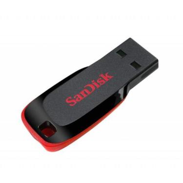 Imagem de Pen Drive 32Gb Blade Black Red - Sandisk