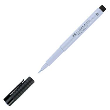 Imagem de Faber-Castell Caneta artística e gráfica Pitt Artist Caneta de tinta indiana, índigo claro, caneta de ponta única, para arte, artesanato, desenho, esboços, casa, escola, universidade, coloração