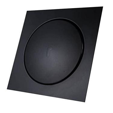 Imagem de LEVA PRA MALHAR Ralo Inteligente Click 10x10 Inox Quadrado Lavabo Banheiro Casa