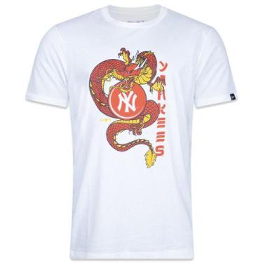 Imagem de Camiseta China Vibes Orange Dragon Neyya Off White New Era