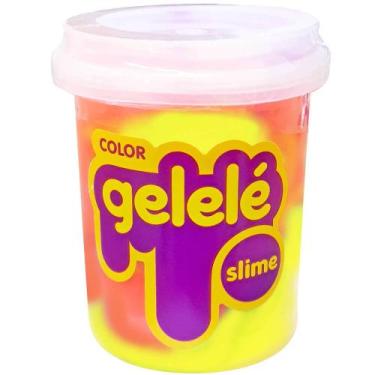 Imagem de Gelele Slime Color Pote 152G Doce Brinquedo