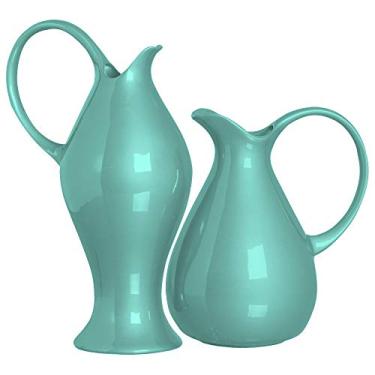 Imagem de Duo De Jarras Anne E Julie Ceramicas Pegorin Tiffany