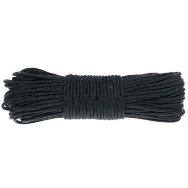 Imagem de Corda de corda de paraquedista G Goldberg 550 Tipo III – corda de paraquedas – cabo 550 – força de tração de 250 kg – 100% nylon – Feito nos EUA, Preto, 1000 Feet