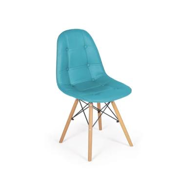 Imagem de Cadeira Dkr Charles Eames Estofada Botonê - Napole Decor