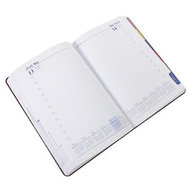 Imagem de SHINEOFI Livro Agenda 2024 data bloco de notas caderno planejador semanal bloco de anotações cadernos o caderno calendário de bolso livro plano de aula calendário de trabalho eficiente