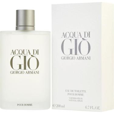Imagem de Perfume Acqua Di Gio Spray 6.7 Oz, Fragrância Fresca e Marinha