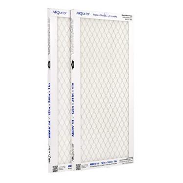 Imagem de AirDoctor Filtro plissado MERV 14 HVAC disponível em 6 tamanhos. Captura 96% dos poluentes de 1 a 3 mícrons de tamanho. Captura impurezas do ar para proteger seu sistema HVAC e purificar o ar em sua