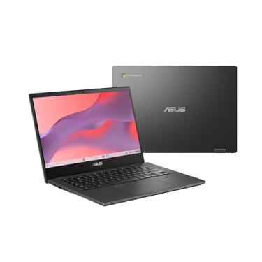 Imagem de ASUS Laptop Chromebook CM14, tela antirreflexo HD de 14 polegadas (1366 x 768), MediaTek Kompanio 520, 4 GB RAM, 64 GB eMMC, ChromeOS, cinza, CM1402CM2A-DS44, cinza gravidade