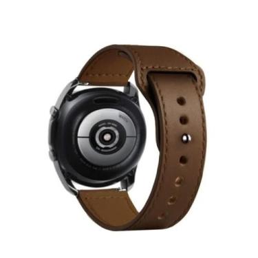 Imagem de Pulseira Couro Natural Compatível Com Smartwatch Colmi P42 - Poolsy, M