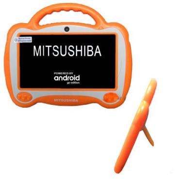 Imagem de Tablet Criança 7" Quad 16G RAM 1G Android 9.0 Lar Mitsushiba, Laranja,